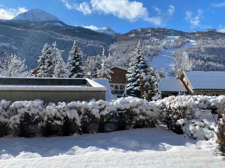 Appartement 4 Pers Grande Terrasse Vue Pistes Ski Сен-Шафре Экстерьер фото