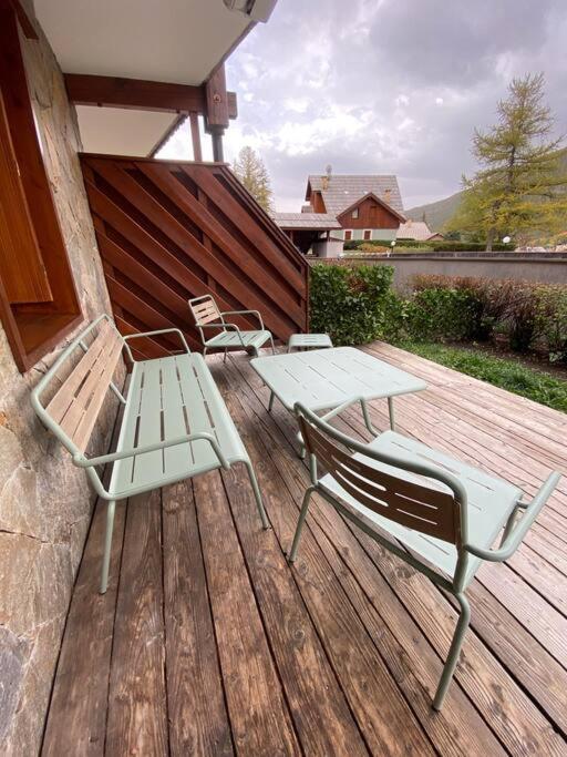 Appartement 4 Pers Grande Terrasse Vue Pistes Ski Сен-Шафре Экстерьер фото